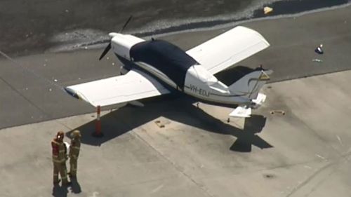 A second plane was involved after being clipped by another. (9NEWS)