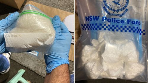 Ice drug importation NSW police