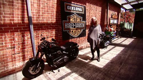 Andrea said the Harley-Davidson business was her late husband's passion.