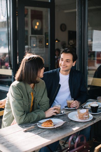 Couple on a date