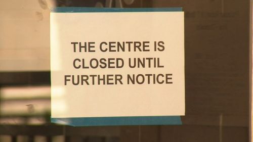 Unicare Childhood Education in Crawley is "closed until further notice", according to a sign on the door.