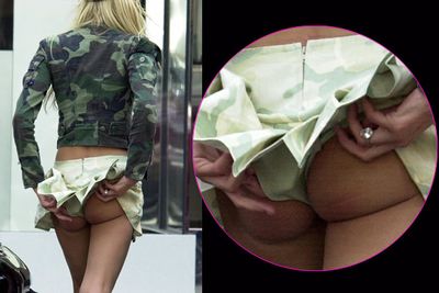 Stars do battle with disappearing underwear!