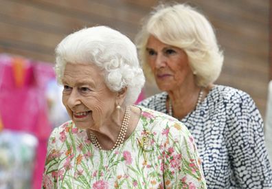 Queen Elizabeth II and Camilla, Duchess of Cornwall 