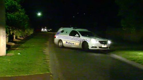 Police are investigating the double stabbing in Dromana overnight. (9NEWS)