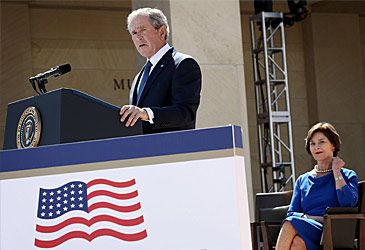 George W Bush's presidential library is on which university campus?