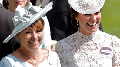 Kate and Carole Middleton