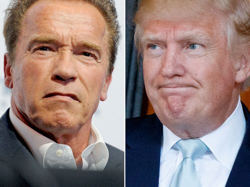 'Ratings machine' Trump raps TV successor Schwarzenegger