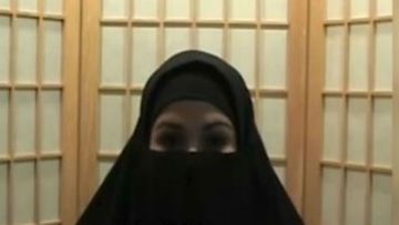 Monis' wife Amirah Droudis in a video she posted to YouTube. (Supplied)