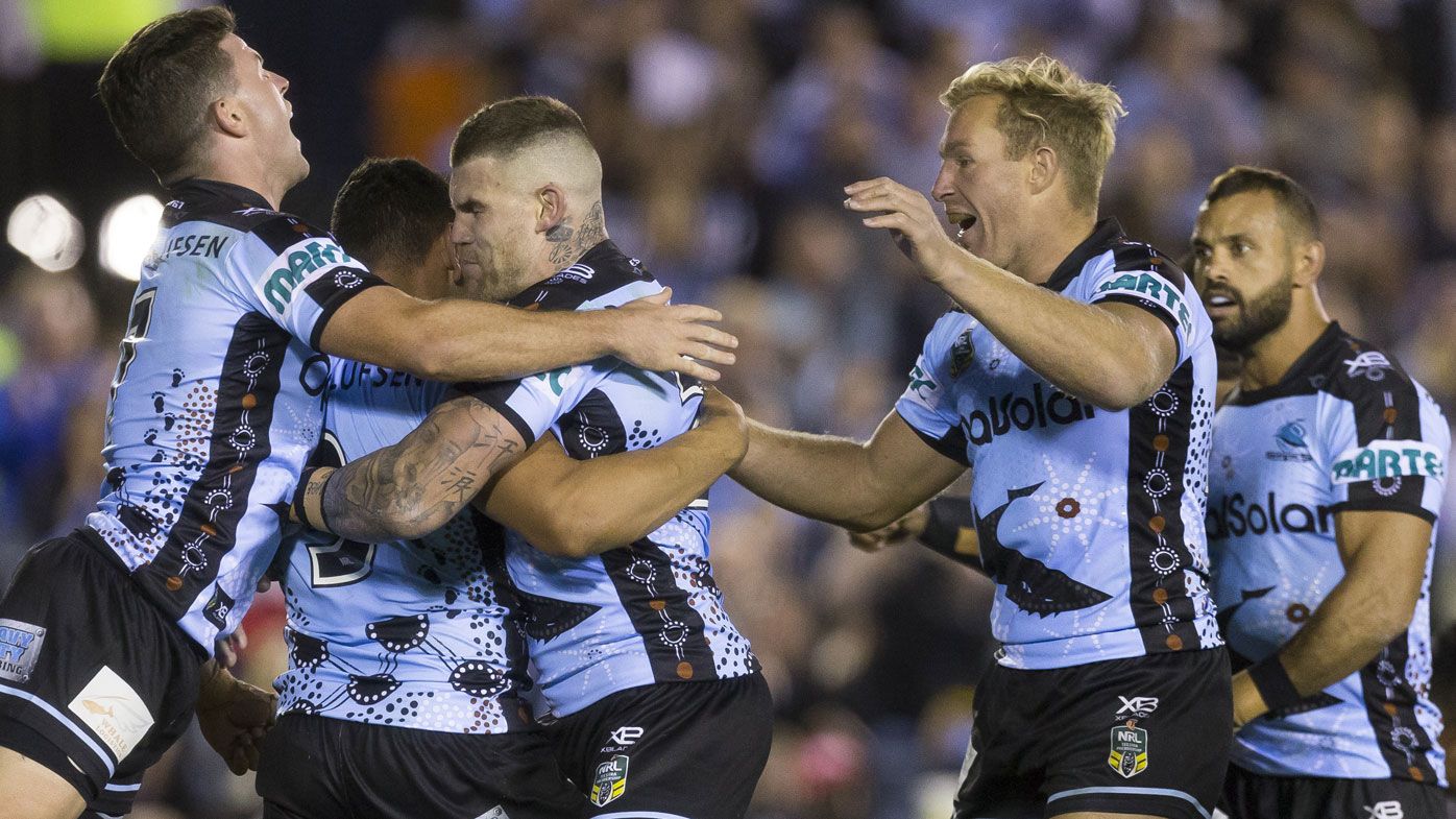 Cronulla Sharks beat Canterbury Bulldogs to go fifth in NRL