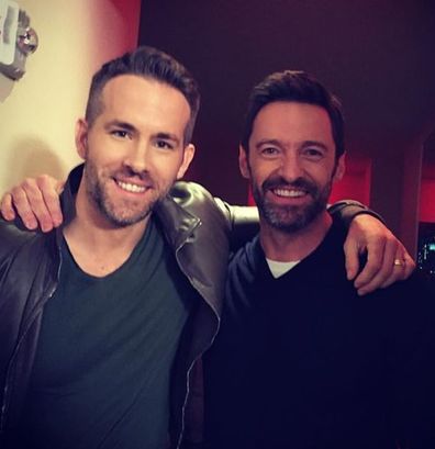 Ryan Reynolds, Hugh Jackman, Instagram, selfie