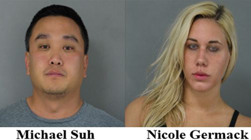 Couple arrested for fast fun on top of fast-food restaurant