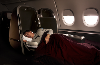 Qantas A380 Business Skybed