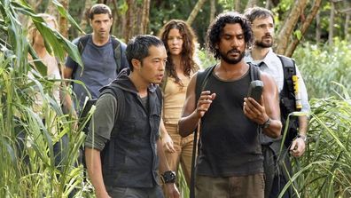 A scene from the TV series Lost