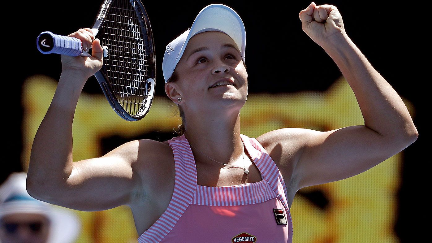 Former Australian Open champion Kim Clijsters backing Ashleigh Barty to win maiden Grand Slam