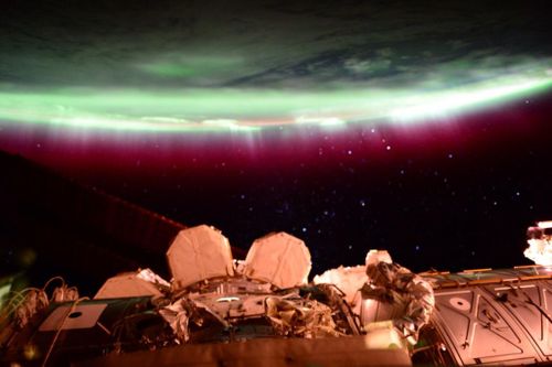 From a lofty vantage point 400km above the Earth's surface, astronauts aboard the ISS had the best seats in the house. (Scott Kelly/NASA)