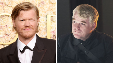 Jesse Plemons as Plutarch Heavensbee in the Hunger Games: Sunrise on the Reaping