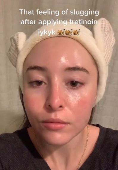 TikTok slugging skincare trend