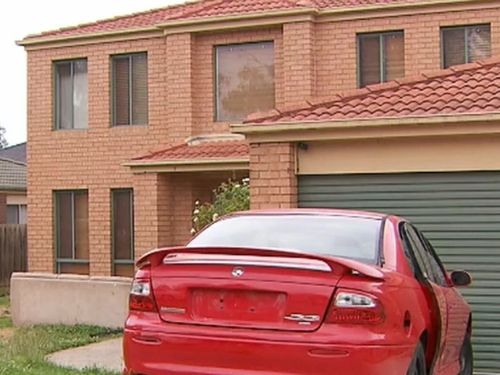 Windows were smashed and walls and doors were pelted with weapons during the home invasion in Cranbourne West.

