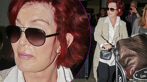 What the hell happened to Sharon Osbourne's face?