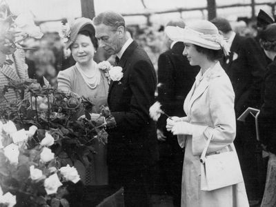 King George VI, Queen Elizabeth and Princess Margaret, 1951