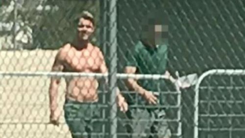 Oliver Curtis in reported clash with fellow prisoner 