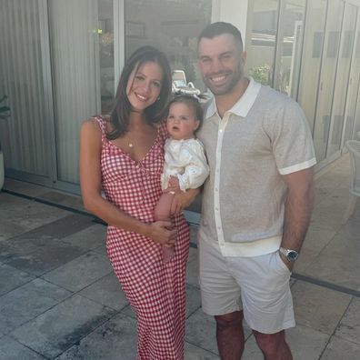 Maria and James Tedesco with their daughter Rosie