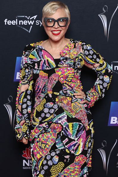 Catherine Martin attends the 2022 AACTA Awards Presented By Foxtel Group at the Hordern on December 07, 2022 in Sydney.