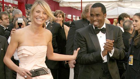 Cameron Diaz was 'straddling' Diddy at a party