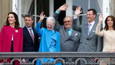 Prince Henrik and Danish royal family