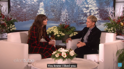 Dakota Johnson on Ellen