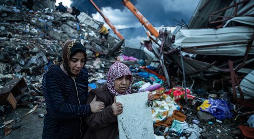 A 7.8-magnitude earthquake hit near Gaziantep, Turkey, in the early hours of Monday.