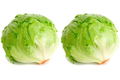 2 heads of lettuce are 100 calories