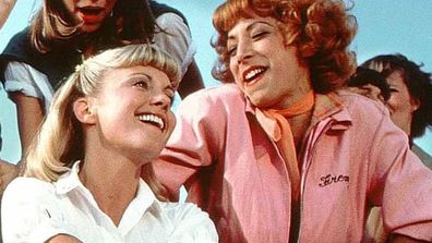 Olivia Newton-John and Didi Conn star in Grease.
