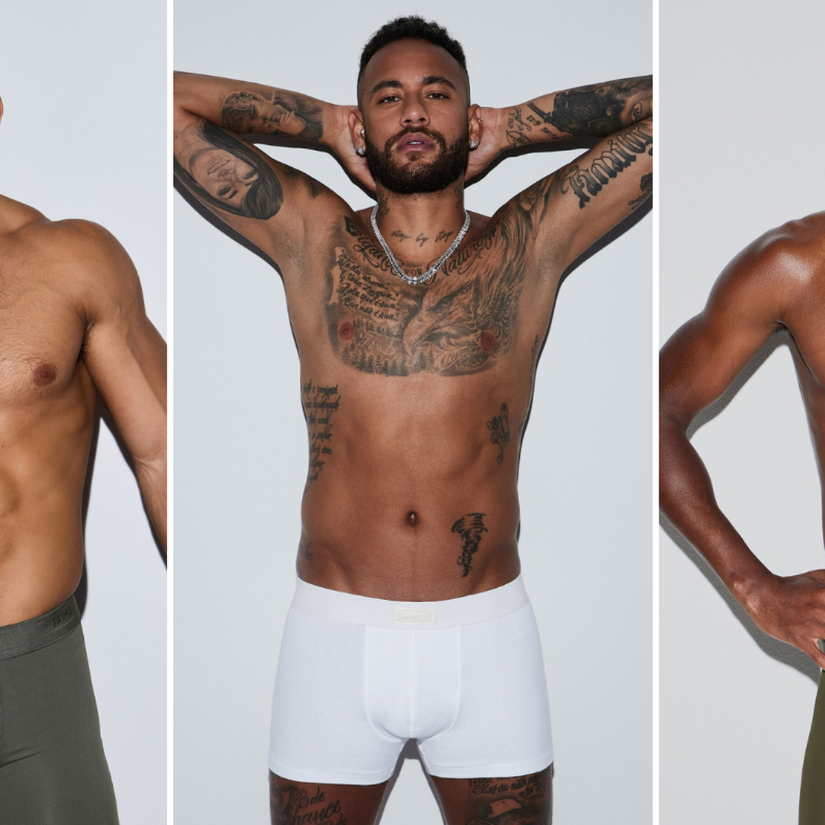 Kim Kardashian's clothing brand Skims launching menswear line, sports stars  like Neymar fronting ads - CNA Lifestyle
