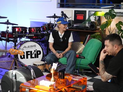 G Flip recording cover of All Fired Up