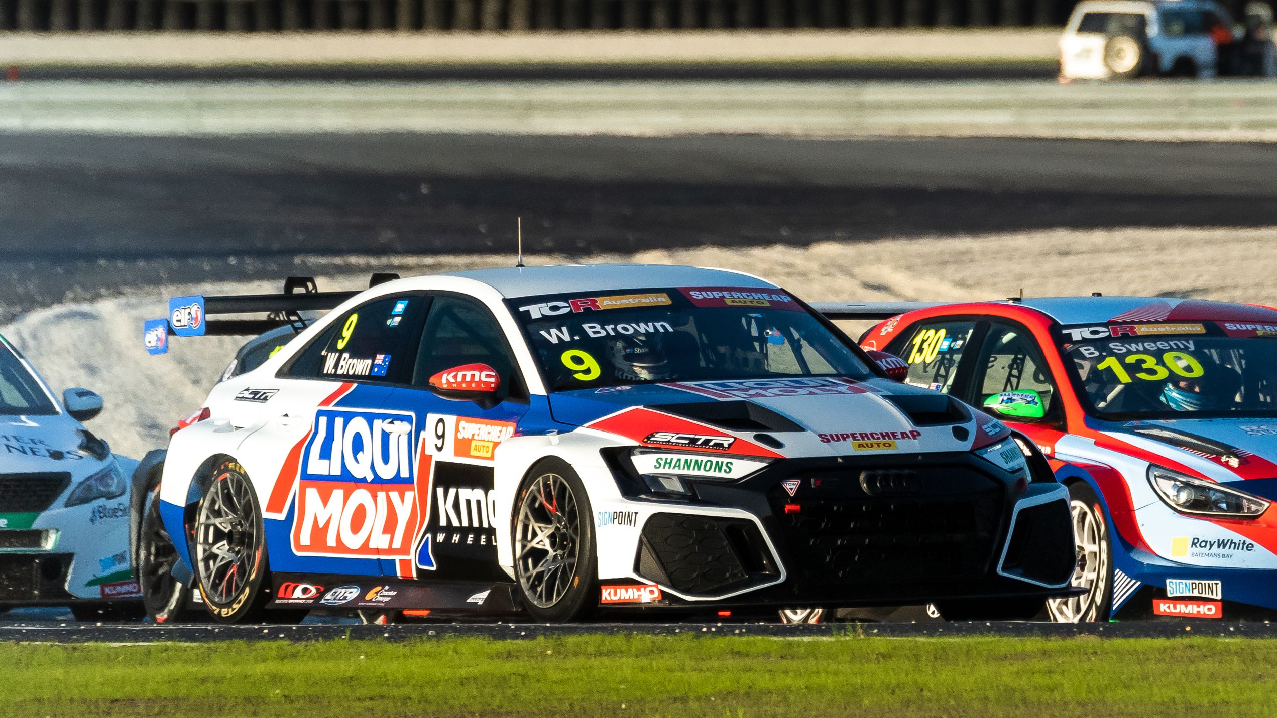 Will Brown in his Audi RS 3 LMS.