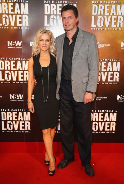Danielle Spencer and Adam Long arrives ahead of the premiere of Dream Lover - The Bobby Darin Musical at Lyric Theatre, Star City on October 6, 2016 in Sydney, Australia.