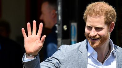 The Duke was greeted by well-wishers in Oxford.