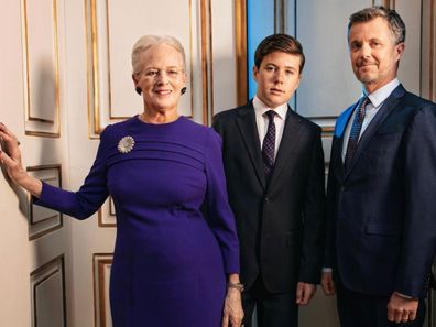 Queen Margrethe, Prince Christian, Prince Frederik