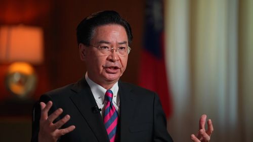 台湾外长吴钊燮告诉美国有线电视新闻网，中国对台湾的威胁是 "比以往任何时候都严重".