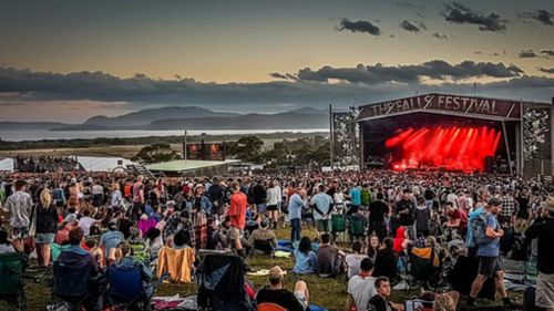 Falls Festival urges ‘boys and men to have some respect’ after assaults at Tasmania concert 