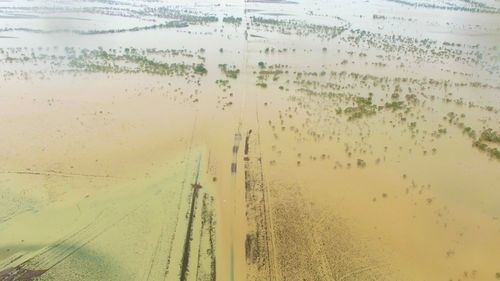 Flooding has cut off the town of Winton in Central Western Queensland.