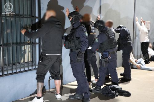 NSW Police Nomad bikie club raid