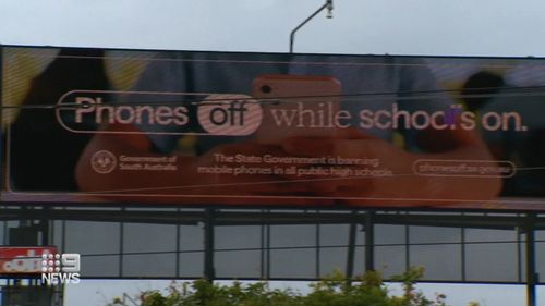 South Australian taxpayers will splurge nearly $1 million on a new advertising campaign to remind parents about the government's mobile phone ban in schools.