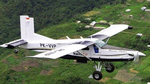 The type of aircraft Phillip Mehrtens was flying before he was taken hostage in Papua.