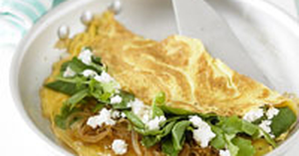 Chinese omelette with garlic spinach - 9Kitchen