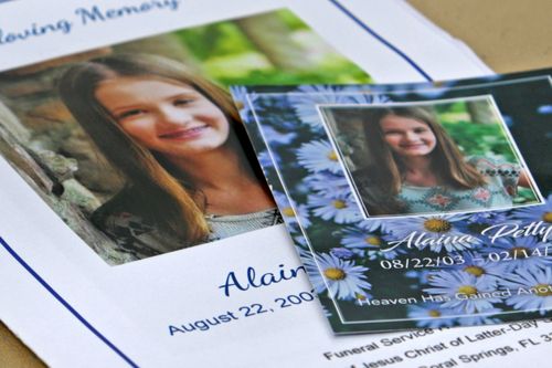 Alaina Petty's funeral earlier this week gathered a large group of her classmates. (AAP)