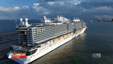 Princess Cruises' new flagship, the Sun Princess, officially launched in Barcelona last week and A Current Affair travelled over to have a look.