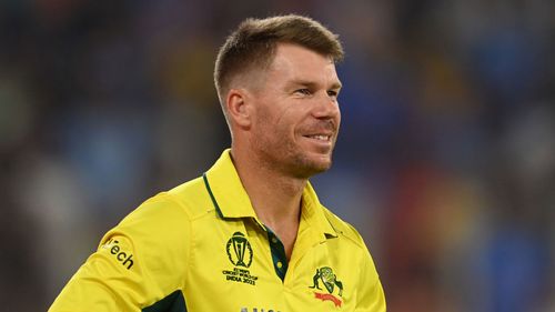 David Warner of Australia.