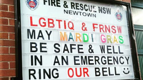 The station officer said they hope the funny signs help remind people of fire safety. (Newtown Fire Station)